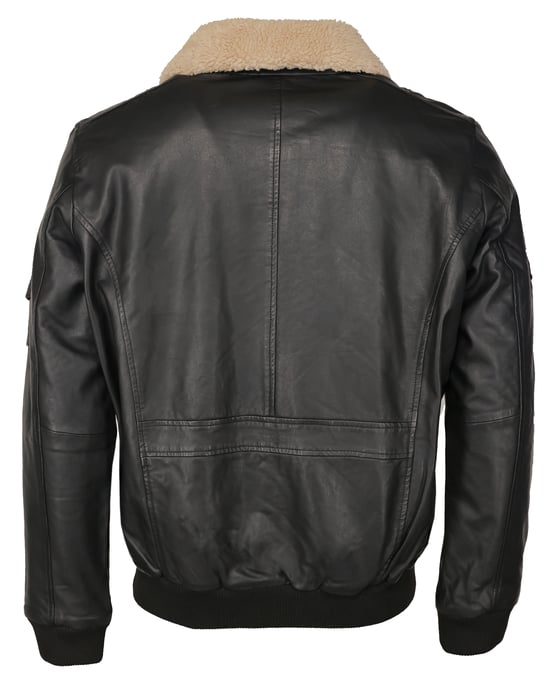 Top Gun leren jas TG20193144 - Image 3