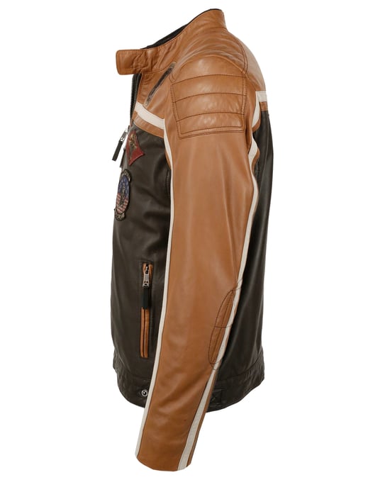 Top Gun leren jas TGJ1005 - Image 3