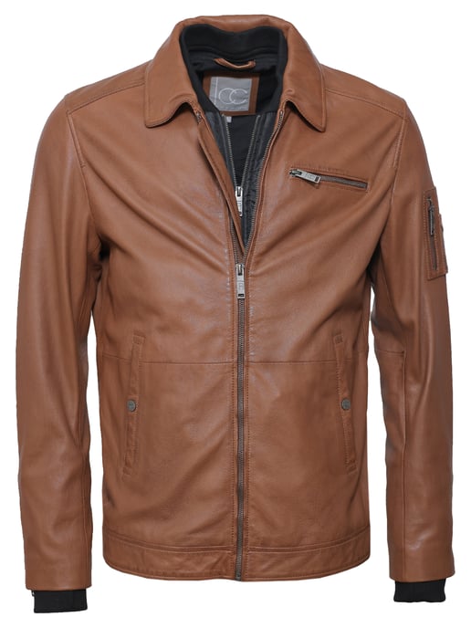 JCC leren jas 31023633 - Image 1