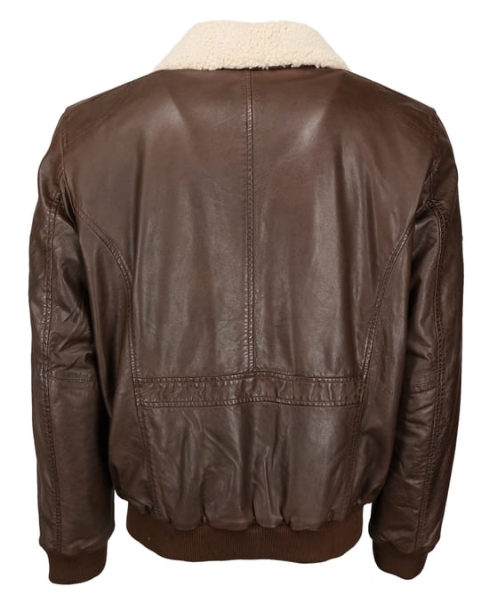 Top Gun leren jas TG20193144 - Image 2