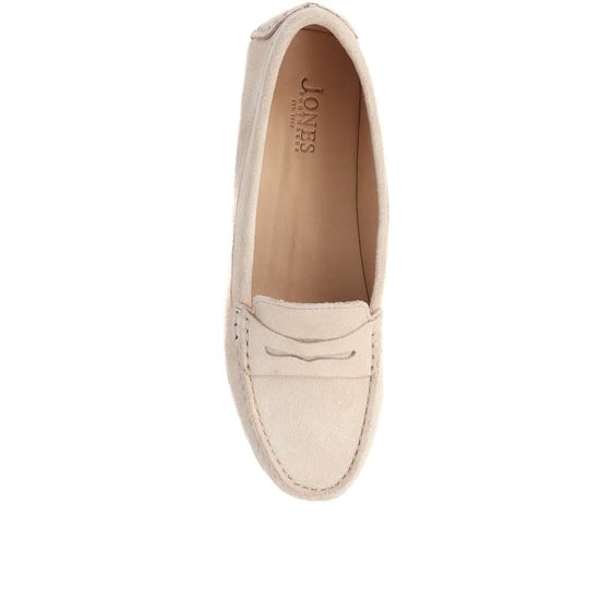 Jones Bootmaker Penelopie Leather Moccasins - Image 4