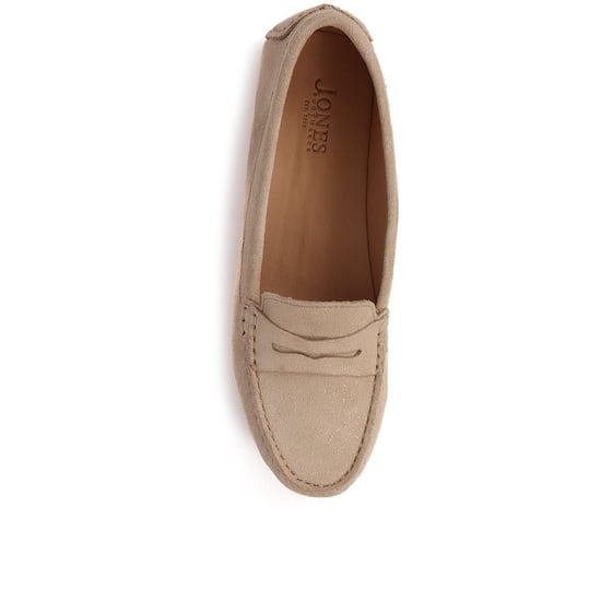 Jones Bootmaker Penelopie Leather Moccasins - Image 6