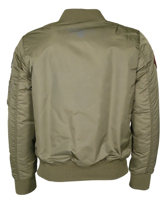 Top Gun bomberjack in pilotenstijl met patches TG20191053 - Image 2