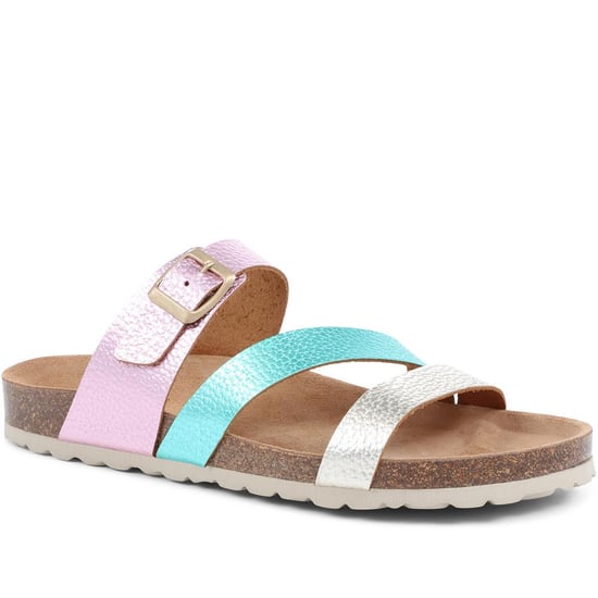 Jones Bootmaker Tabatha Leather Mule Sandals - Image 1
