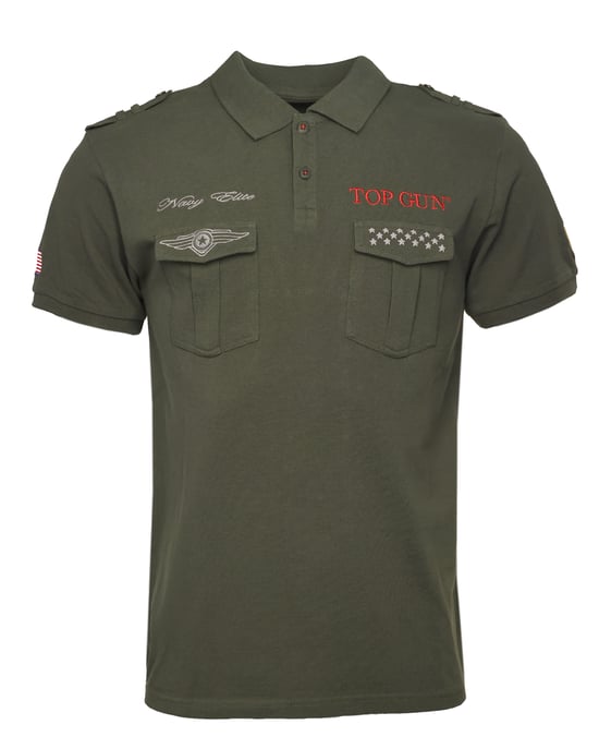 Top Gun Poloshirt TG20213003 - Image 1