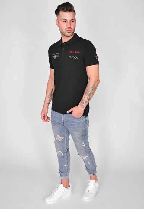 Top Gun Poloshirt TG20213004 - Image 5