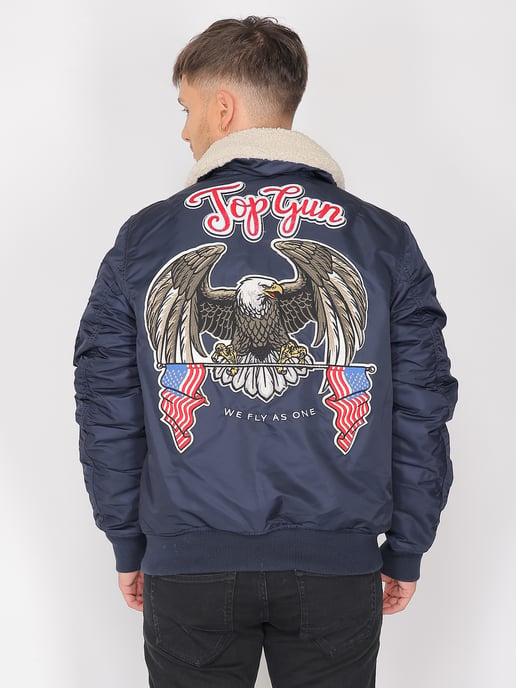 Top Gun bomberjack TG23002 met imitatiebontkraag - Image 4