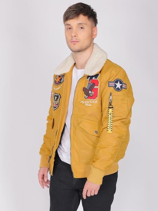 Top Gun bomberjack TG23002 met imitatiebontkraag - Image 3