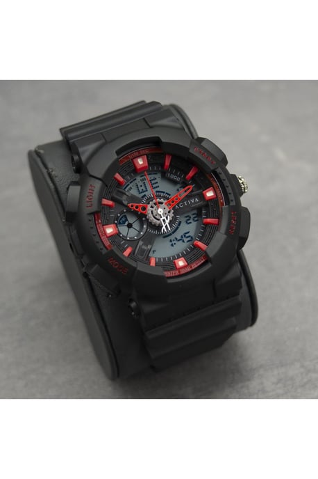 Activa X Invicta Digital ACW498-001 Heren Horloge - Quartz Uurwerk - Plastic met zwarte Wijzerplaat - 50mm - Image 6