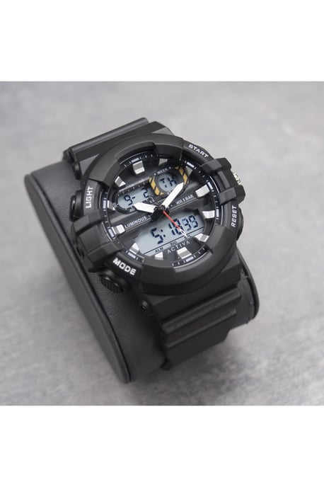 Activa X Invicta Digital ACW496-001 Heren Horloge - Quartz Uurwerk - Plastic met zwarte Wijzerplaat - 50mm - Image 5