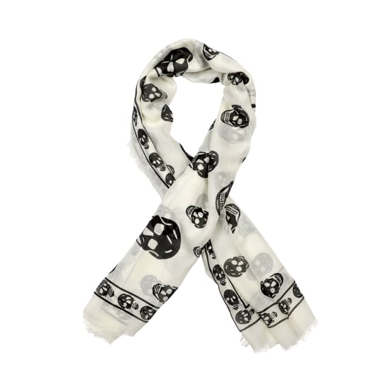 Skull Silk Scarf - Image 1