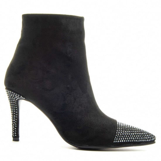 Montevita Heeled Ankle Boot Punternt Black - Image 1