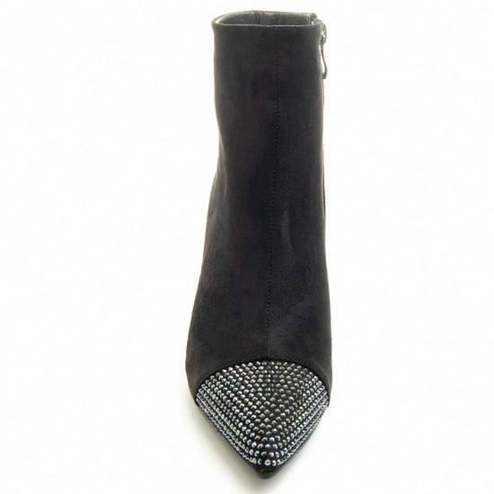 Montevita Heeled Ankle Boot Punternt Black - Image 3