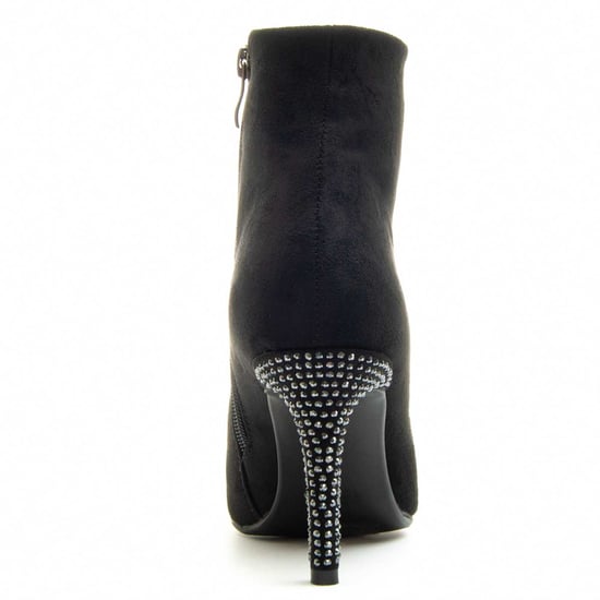 Montevita Heeled Ankle Boot Punternt Black - Image 5