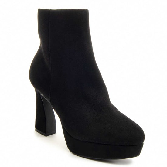 Montevita Heeled Ankle Boot Botint8 Black - Image 2