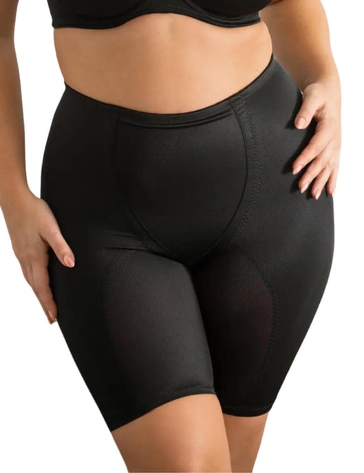 Pour Moi Hourglass Firm Control High-Waist Shorts - Image 1