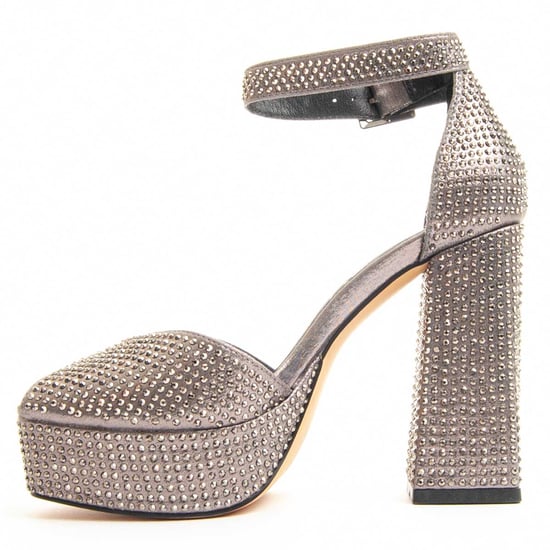 Montevita Heeled Shoe Sandant Grey - Image 4