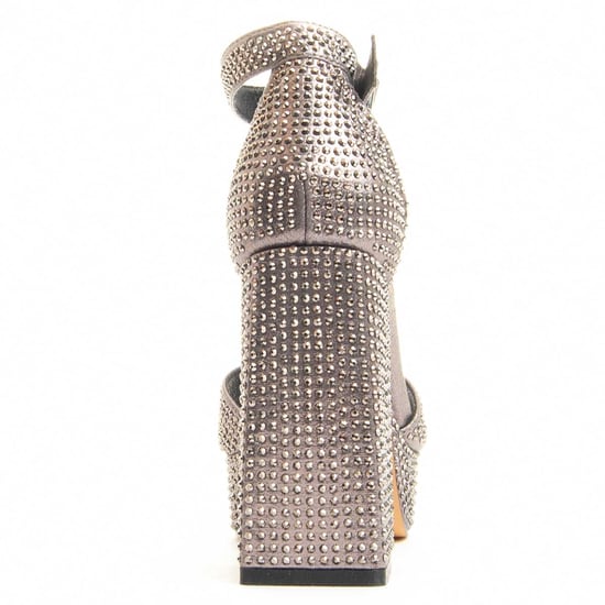 Montevita Heeled Shoe Sandant Grey - Image 5