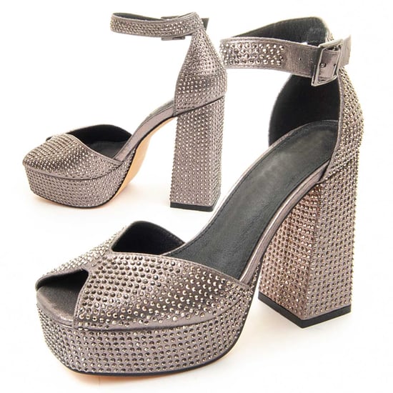 Montevita Heeled Shoe Sandant Grey - Image 6