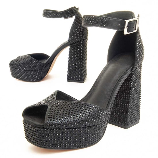 Montevita Heeled Shoe Sandant Black - Image 6