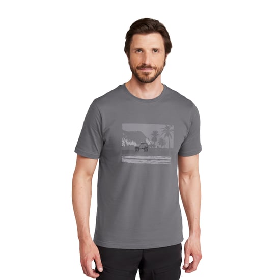 Mountain Warehouse Mens Ocean Drive T-Shirt (Dark Grey) - Image 1