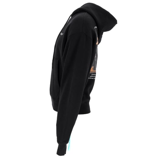 Off-White Caravaggio zwarte Crowning print hoodie - Image 2