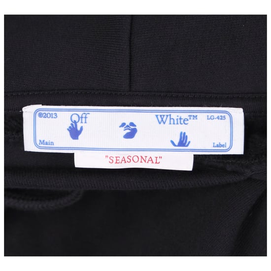Off-White Caravaggio zwarte Crowning print hoodie - Image 4