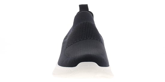 Focus Mens Knitted Trainers Micah Slip On navy - Image 3