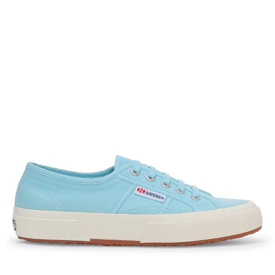 Superga Unisex Adult 2750 Cotu Classic Vegan Trainers (Crystal Azul/Avorio) - Image 1