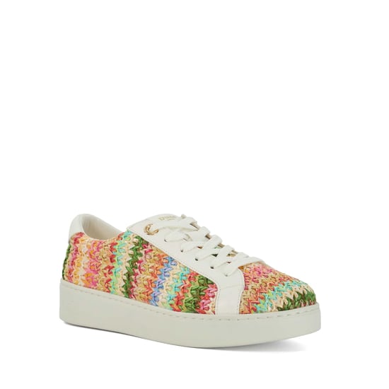 Dune Ladies Ellise - Rainbow Weave Trainers - Image 1