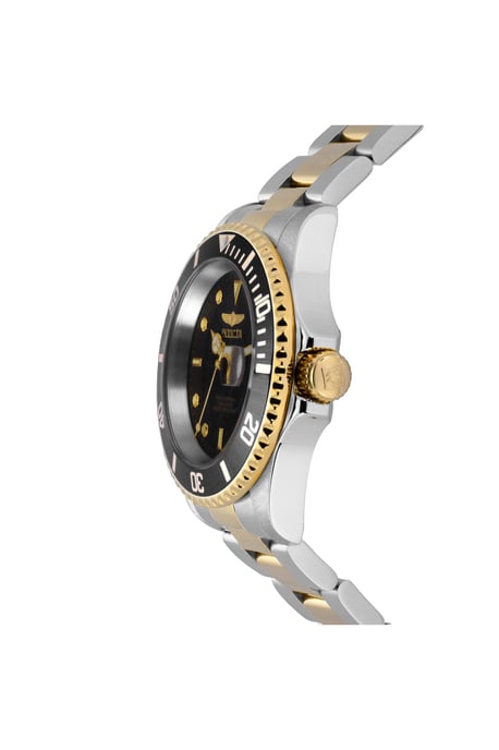Invicta Pro Diver 26973 Heren Horloge - Quartz Uurwerk - Roestvrij Staal met zwarte Wijzerplaat - 40mm - Image 3