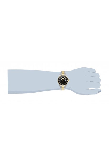 Invicta Pro Diver 26973 Heren Horloge - Quartz Uurwerk - Roestvrij Staal met zwarte Wijzerplaat - 40mm - Image 5