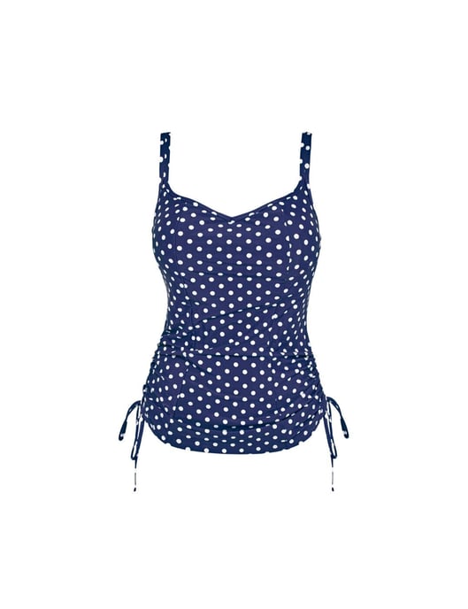 Panache Anya Spot Tankini Top - Image 2