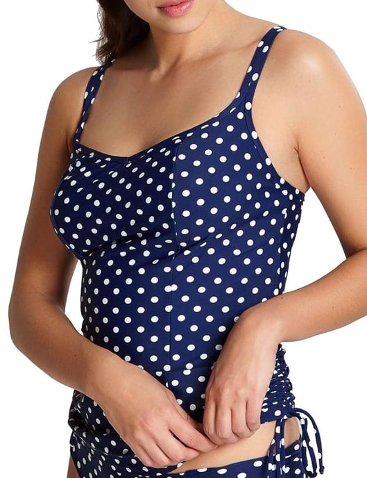 Panache Anya Spot Tankini Top - Image 3