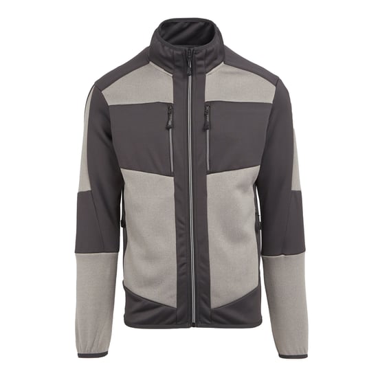 Regatta Unisex Adult E-Volve Knitted Stretch Midlayer (Mineral Grey/Ash) - Image 1