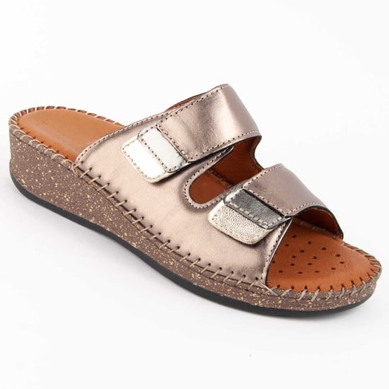 Purapiel Wedge Sandal Leida2 Brons - Image 2