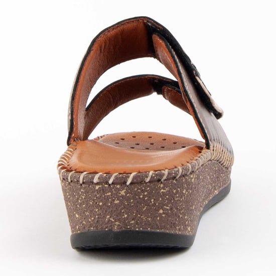 Purapiel Wedge Sandal Leida2 Brons - Image 5