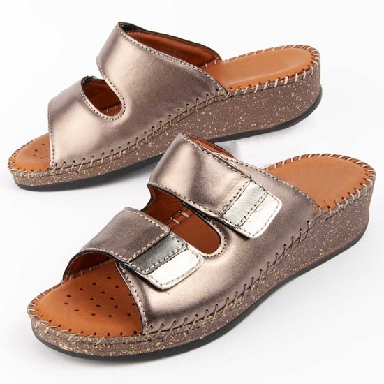 Purapiel Wedge Sandal Leida2 Brons - Image 6