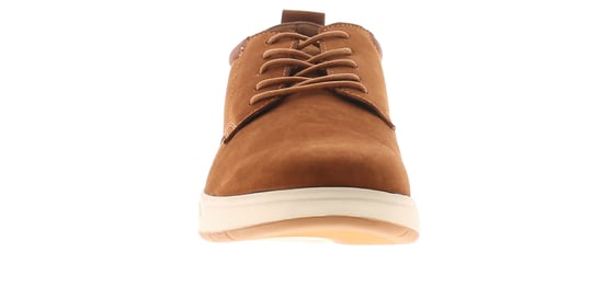 Hush Puppies Heren Veterschoenen Bowen Nubuck Leer Tan - Image 3