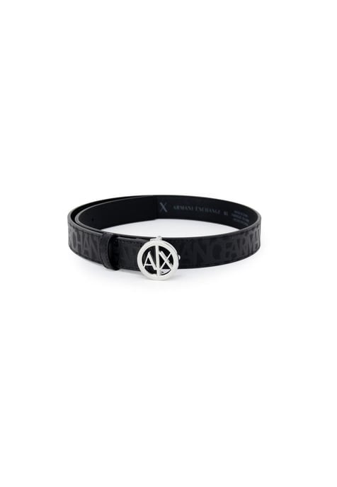 Armani Exchange AX Logo Leather Belt for Men - Image 2