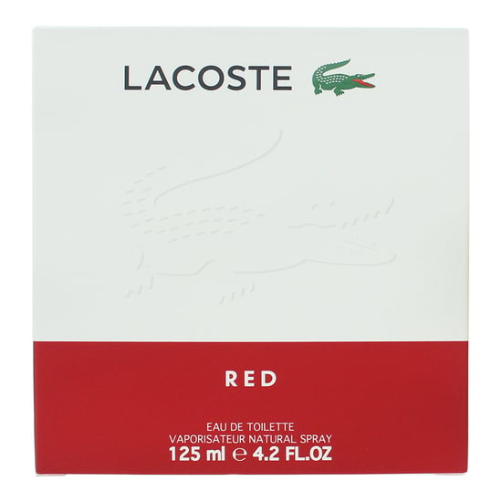 Lacoste Red Eau de Toilette 125ml - Image 3