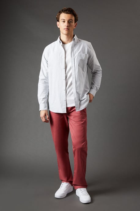 Terracotta Premium Chino Trousers - Image 1