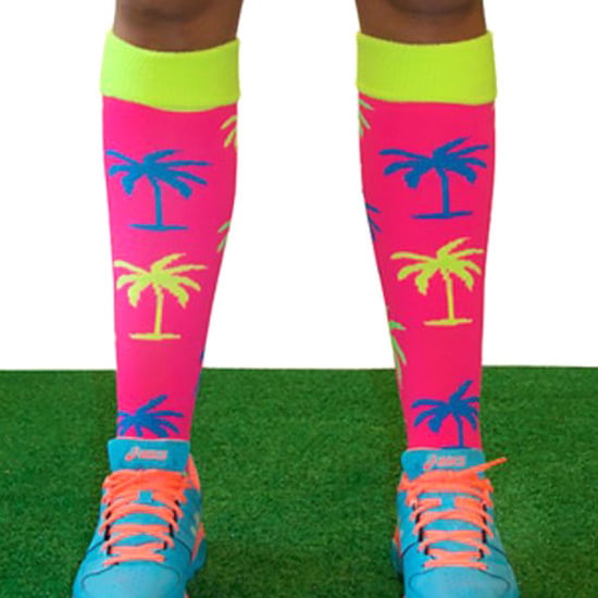 Hockeysokken met Kleurrijke Coole Grappige Funky Ontwerpen | Hingly | Kinderen | Ideaal voor Sport - Palmboom - Image 4