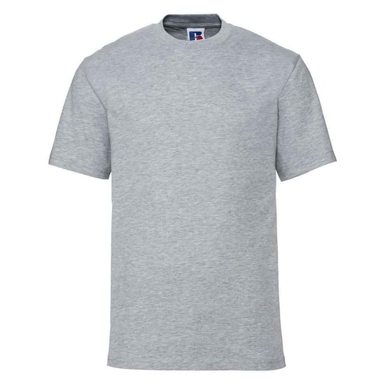 Russell Unisex Adult Super Ringspun Cotton Classic T-Shirt (Light Oxford) - Image 1
