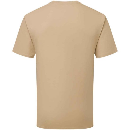 Russell Unisex Adult Super Ringspun Cotton Classic T-Shirt (Tan) - Image 2