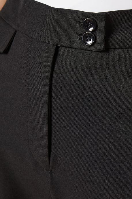 Petite Tab Detail Capri Trouser - Image 5