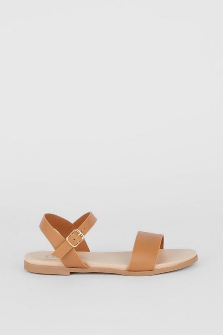 Dorothy Perkins Black Sandals Womens Day To Night Flat Heel - Image 2