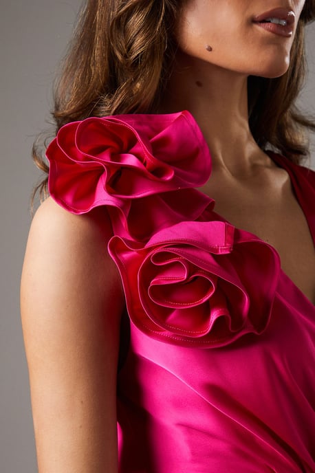 Corsage Cowl Back Jumpsuit - Image 3