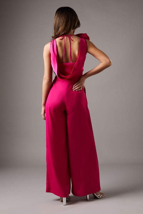 Corsage Cowl Back Jumpsuit - Image 4