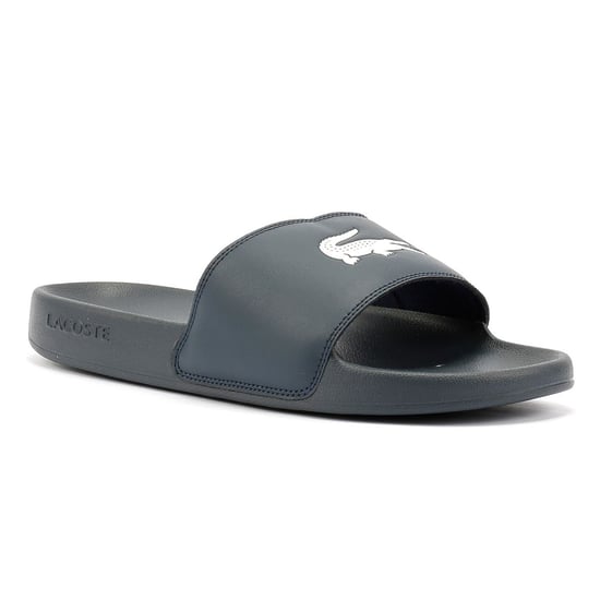 Lacoste Serve Slide 0.0 Men's Navy Slides - Image 2